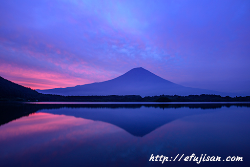 朝焼けの予感｜富士山