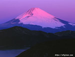 箱根大観山からの紅富士