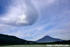 富士山写真｜吊るし雲