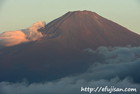富士山写真｜赤富士