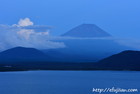 富士山|雲｜夏｜本栖湖