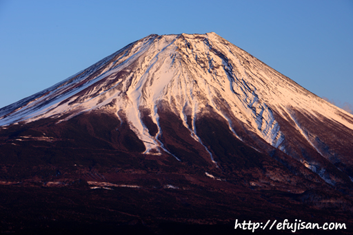 赤く染まる｜富士山写真｜紅富士