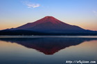 赤富士｜逆さ富士｜富士山写真