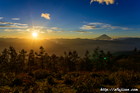 日の出｜朝焼け｜富士山写真