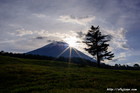 ダイヤモンド富士１｜富士山写真